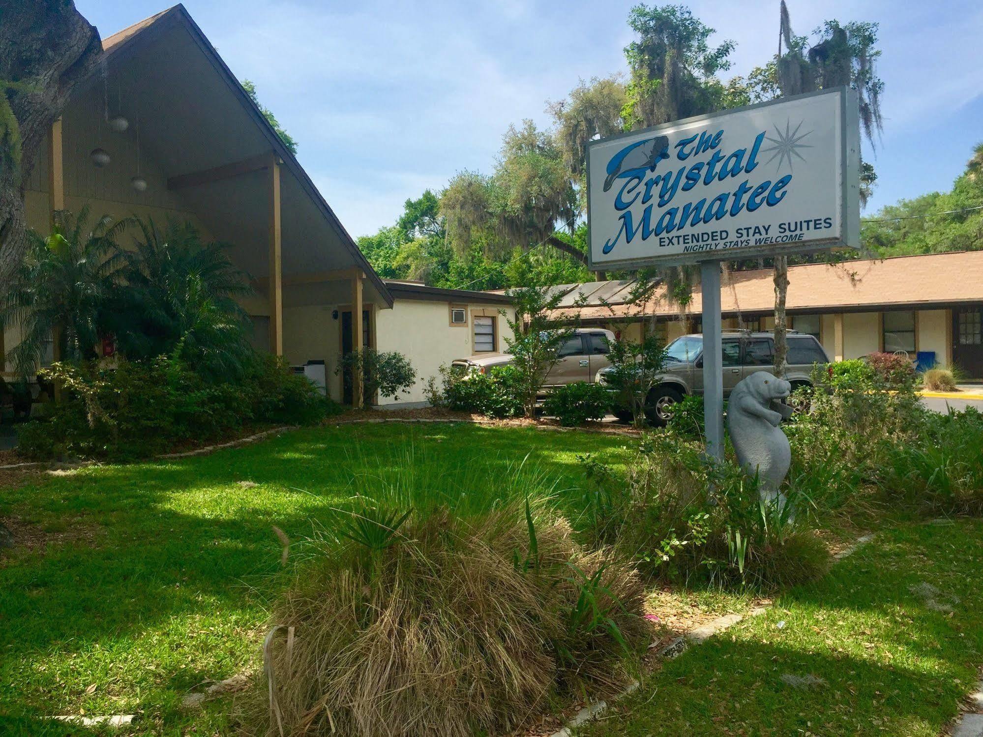 Motel Crystal Manatee Crystal River Esterno foto